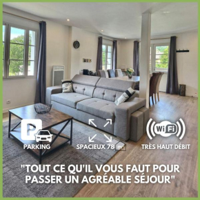 Superbe, T3 spacieux 78 m2, Neuf, Parking, Balcon